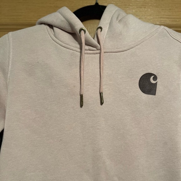 Carhartt Relaxed Fit Hooded Sweatshirt Light Pink - Picture 5 of 10